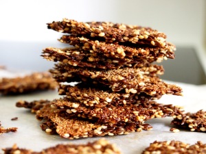linseed crackers